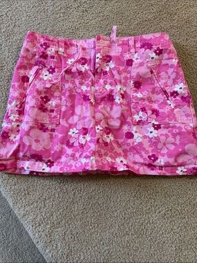 Circo Pink Floral Skort